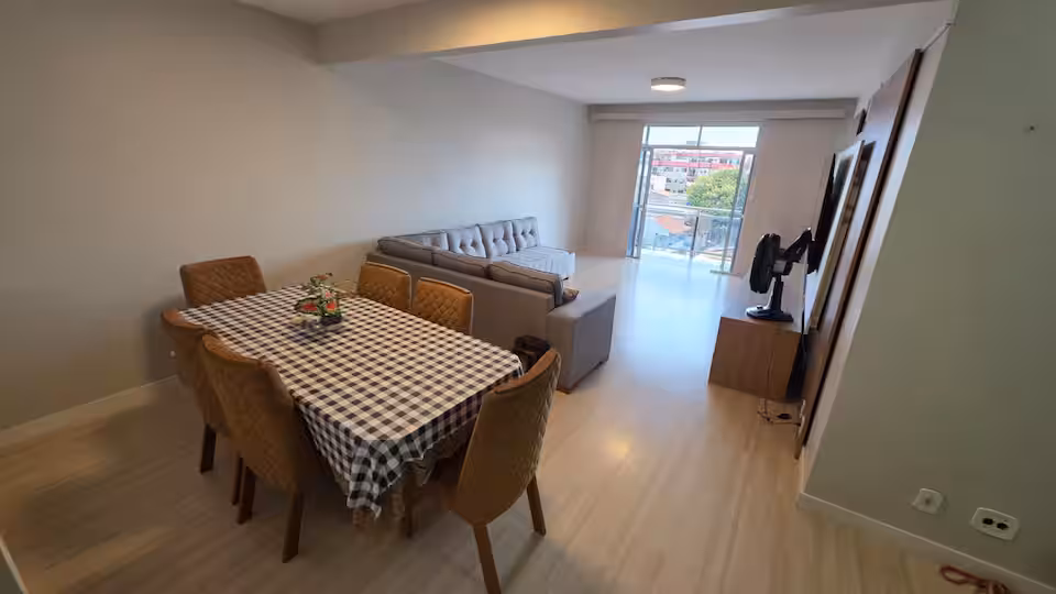 Foto da área de jantar